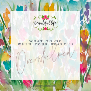 What to Do When Your Heart is Overwhelmed