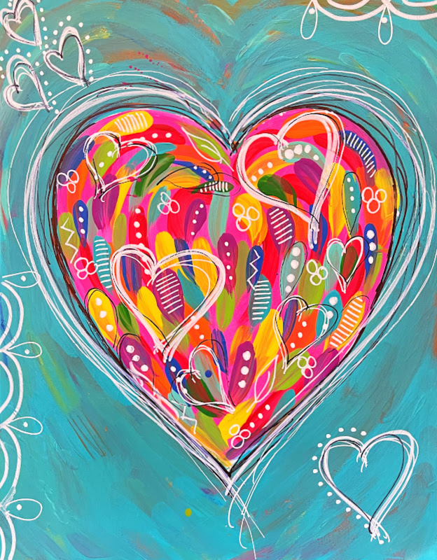 Permission to Play: Abstract Hearts - Image 5